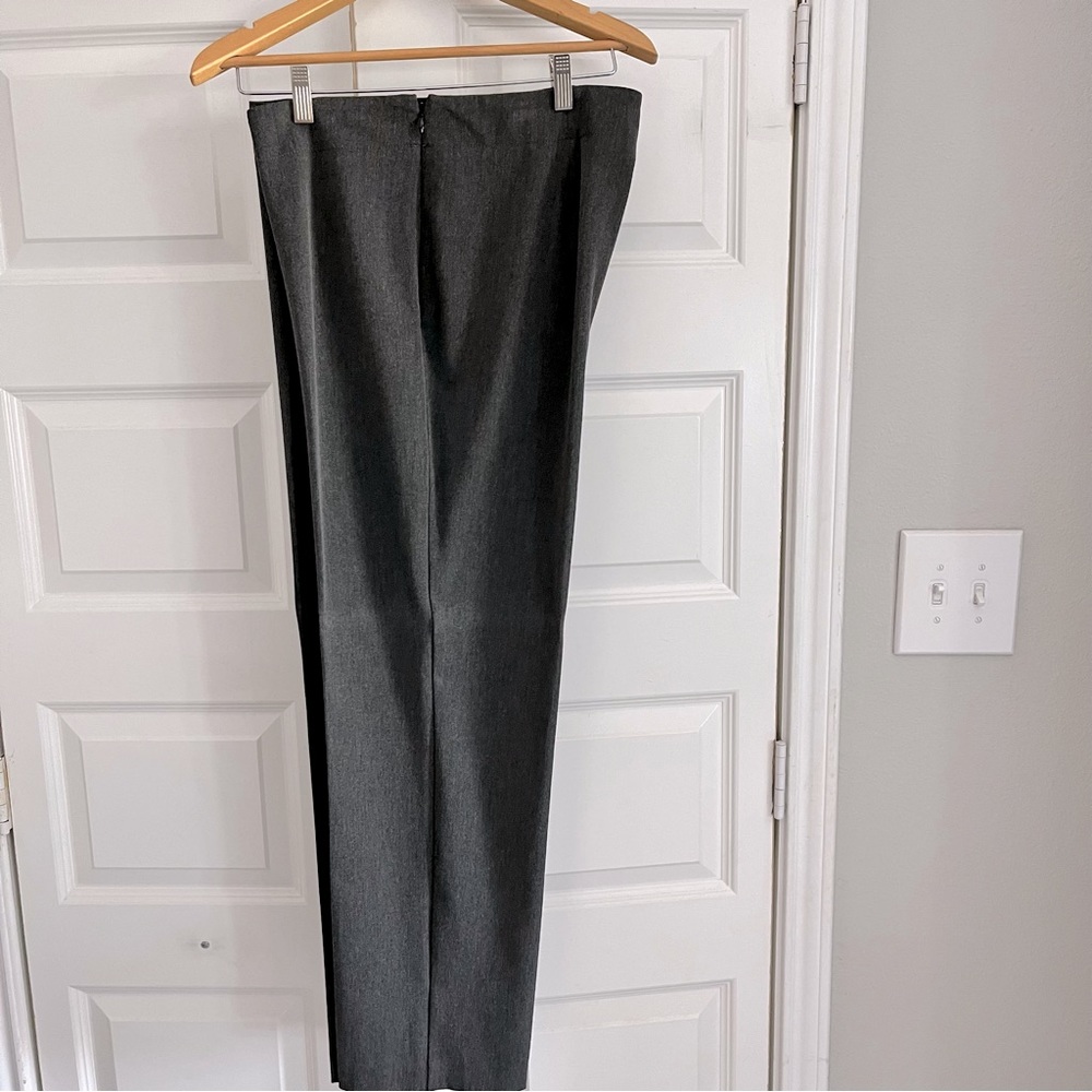 Talbots grey pants sz 14 EUC!